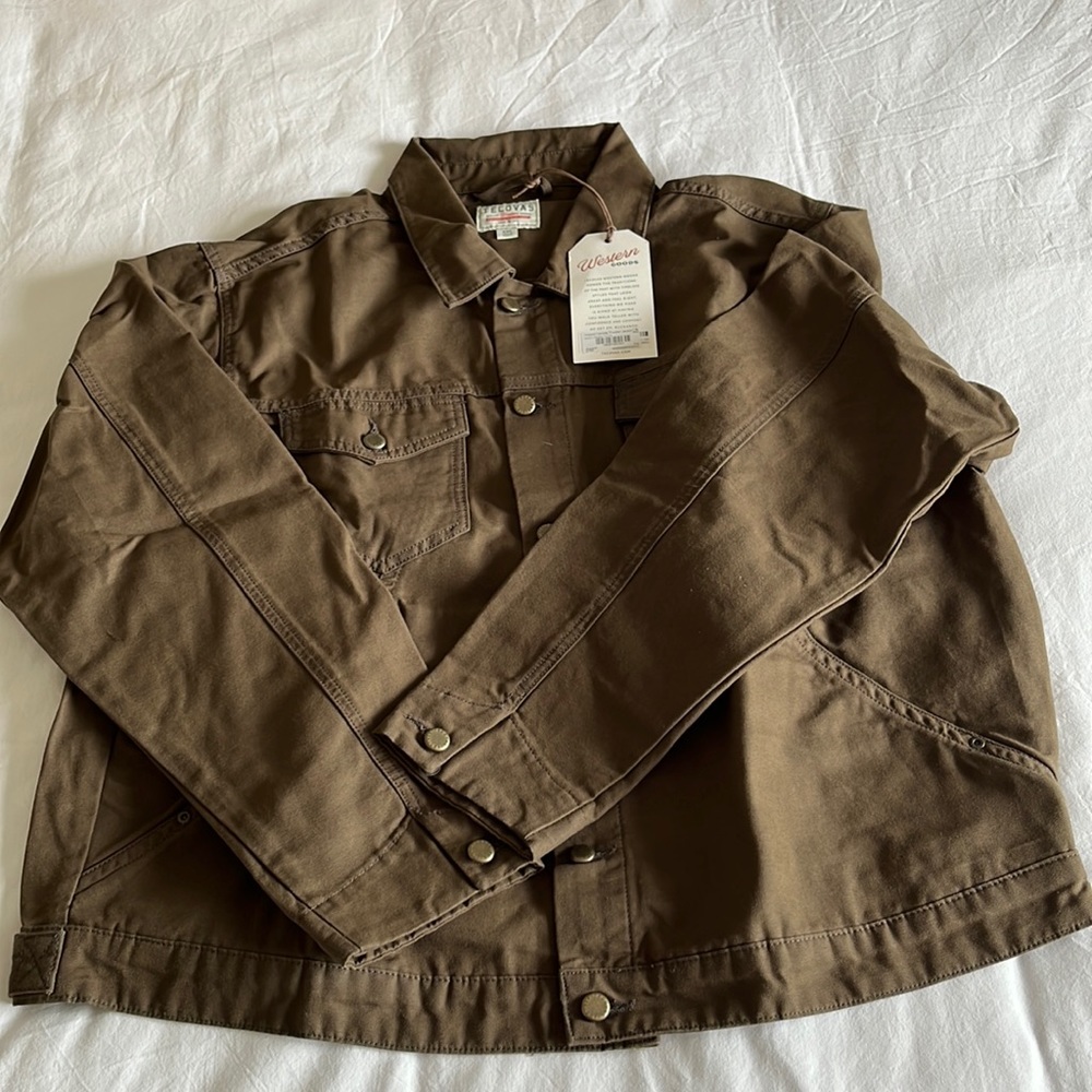 Waxed Canvas Trucker Jacket